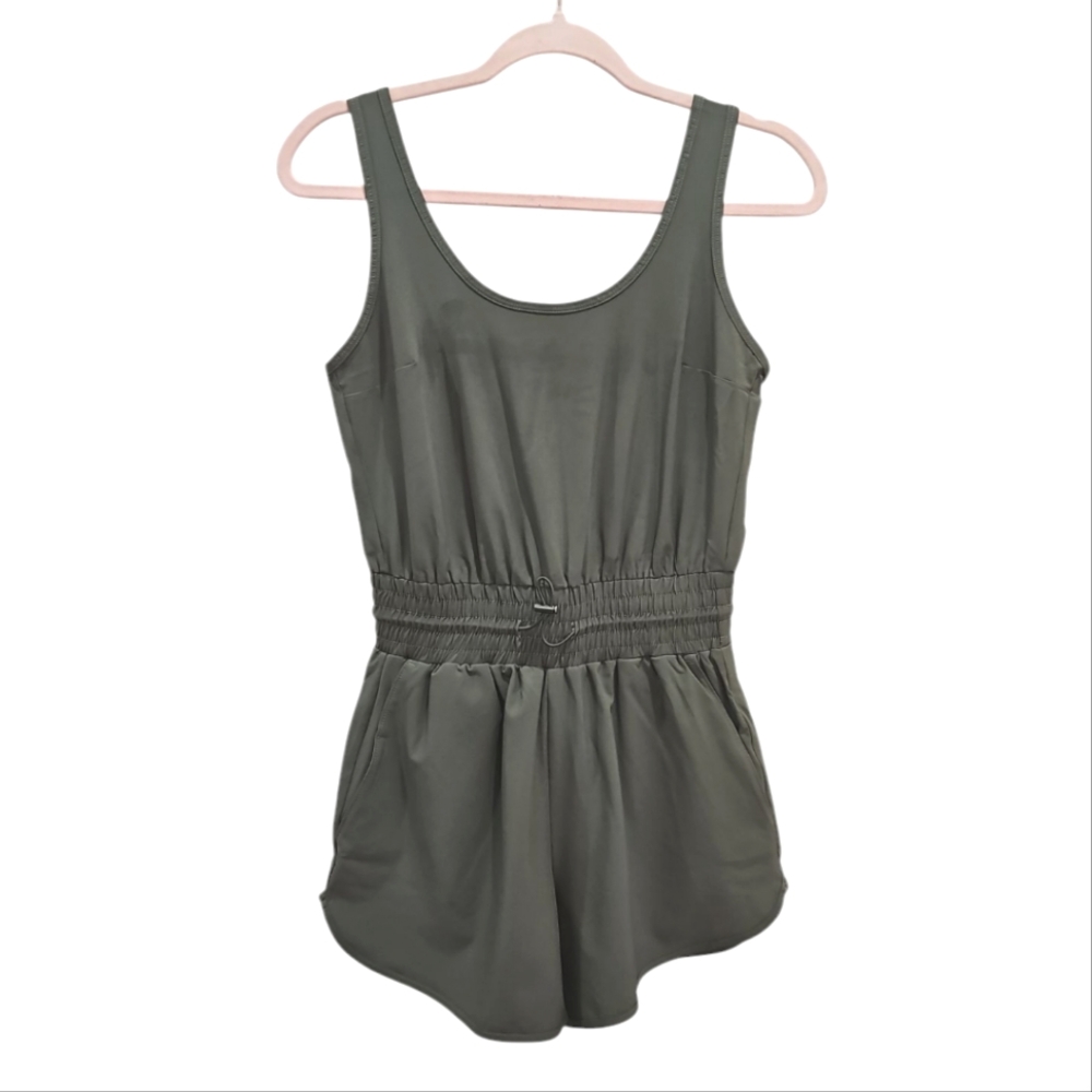Abercrombie & Fitch Olive Green Romper